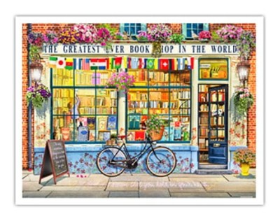Pintoo 1200 Plastic Puzzle - Garry Walton - Greatest Bookshop In The World