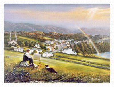Pintoo 1200 Plastic Puzzle - John O'Brien - Irish Landscape