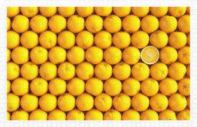 Pintoo 1000 Plastic Puzzle - Fruits - Orange