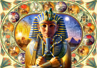 Bluebird Puzzle 1000, Tutankhamun.png