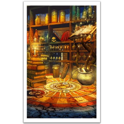 Pintoo 1000 Plastic Puzzle - Fantasy Magic Room