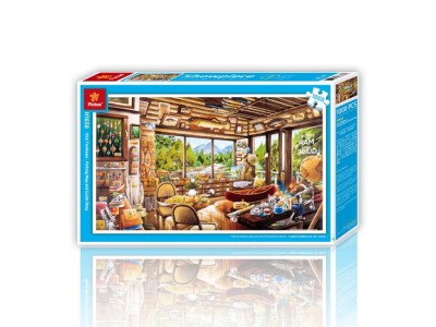 Pintoo 1000 Plastic Puzzle - Fishing Map and Guide