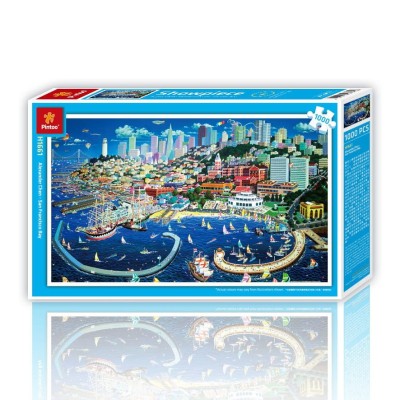 Pintoo 1000 Plastic Puzzle - San Francisco