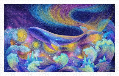 Pintoo 1000 Plastic Puzzle - The Whale