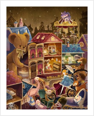 Pintoo  500 Plastic Puzzle - Alice in Wonderland