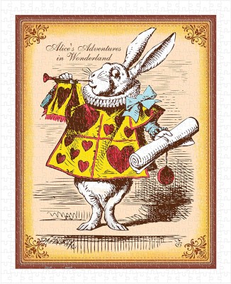 Pintoo  500 Plastic Puzzle - Alice's Adventures in Wonderland