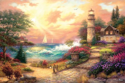 SunsOut 1000 -  Chuck Pinson - Seaside Dreams