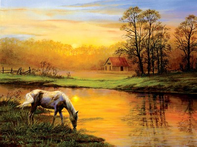 SunsOut 1000 -  Karla Mann - Pastoral Moment