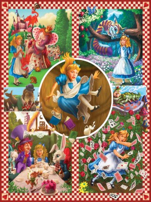 SunsOut 1000 -  Mark Brill - Alice in Wonderland