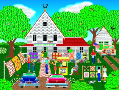 SunsOut 1000 -  Mark Frost - Mama's Quilt House