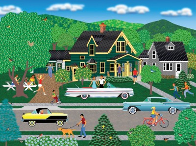 SunsOut 1000 -  Mark Frost - Nellie's New Car