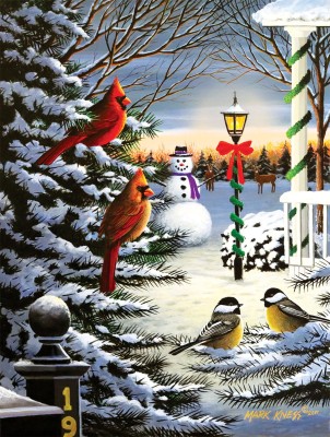 SunsOut 1000 -  Mark Kness - Holiday Friends