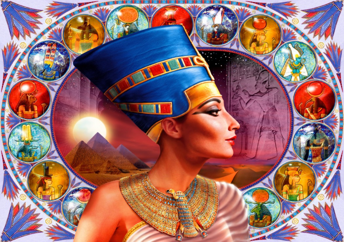 Bluebird Puzzle 1000, Nefertiti.png