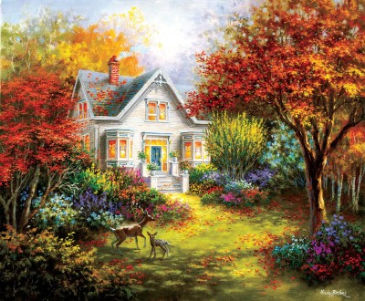 SunsOut 1000 -  Nicky Boehme - Autumn Overtures