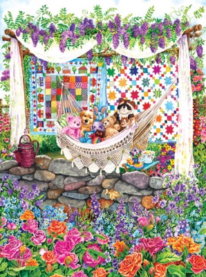 SunsOut 1000 -  Wendy Edelson - Garden Hammock