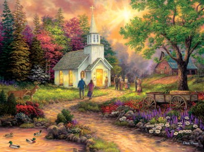 SunsOut 1000 XXL - Chuck Pinson - Country Church