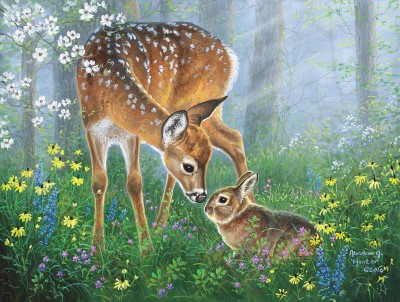 SunsOut 500 -  XXL Pieces - Forest Friendship