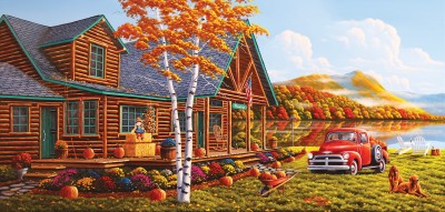 SunsOut 500 -  XXL Pieces - Geno Peoples - The Pleasures of Fall