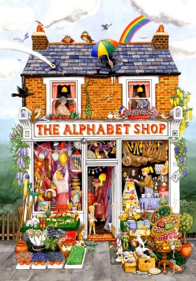 SunsOut 500 -  XXL Pieces - The Alphabet Shop