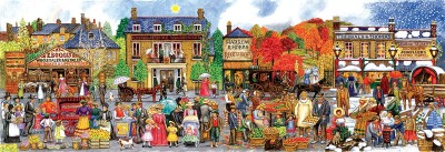 SunsOut 500 -  XXL Pieces - Victorian Main Street