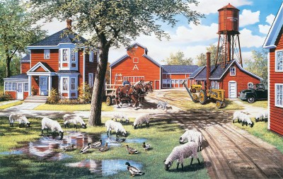 SunsOut 550 -  Ken Zylla - Farmyard Companions