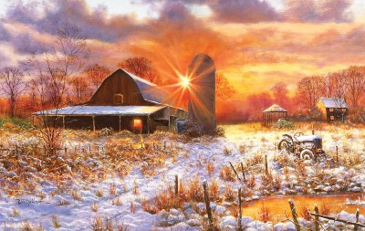 SunsOut 550 -  Bill Makinson - Snow Barn