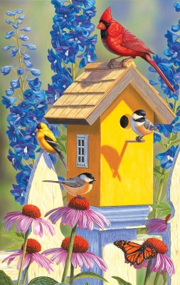 SunsOut 550 -  Jeffrey Hoff - The Yellow Birdhouse