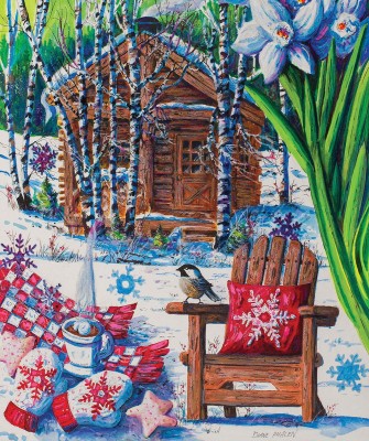SunsOut 550 -  Diane Phalen - Mountain Cabin Fever