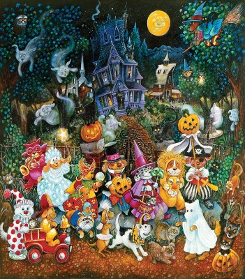 SunsOut 300 -  XXL Pieces - Trick or Treat Dogs