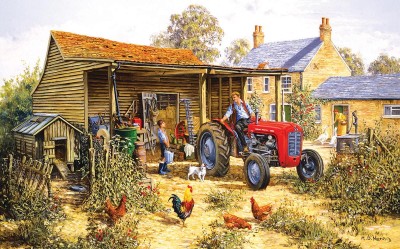 SunsOut 300 -  XXL Pieces - Helping Dad