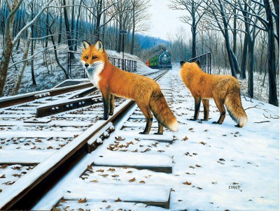 SunsOut 300 -  XXL Pieces - Fox Tracks