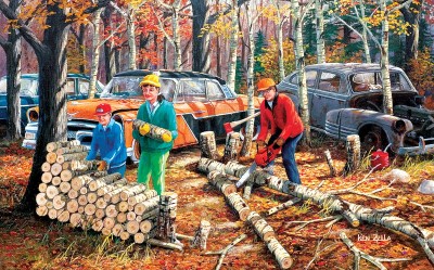 SunsOut 300 -  XXL Pieces - Fall Chores