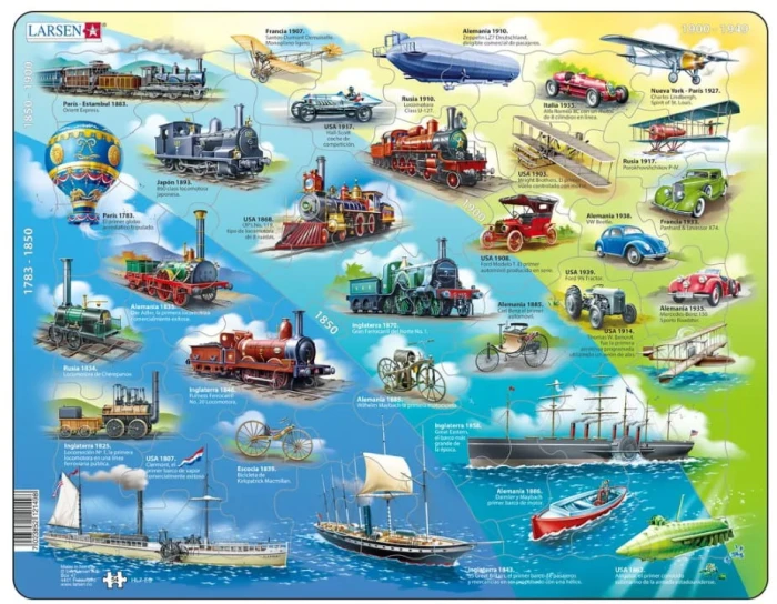 puzzle-cadre-vehicules-historiques-en-espagnol-puzzle-54-pieces.61628-1.fs.jpg