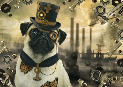 Schmidt 1000 - Markus Binz, Steampunk Hund (Pies)