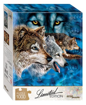 Step Puzzle 1000 - Find 12 Wolves!