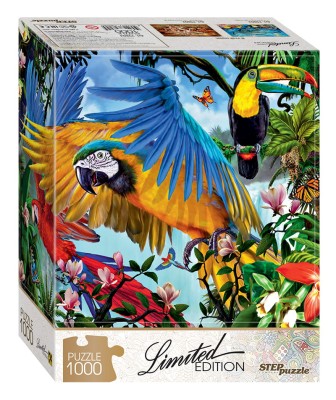 Step Puzzle 1000 - Parrots