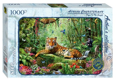 Step Puzzle 1000 - Tiger in the Jungle