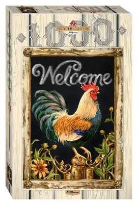 Step Puzzle 1000 - Rooster