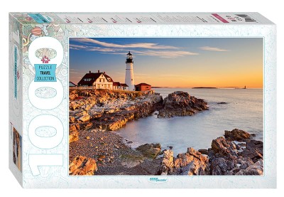 Step Puzzle 1000 - Lighthouse in Portland
