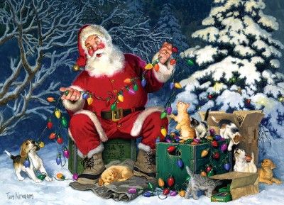 Cobble Hill / Outset Media  500 XXL Pieces - Santa's Little Helper