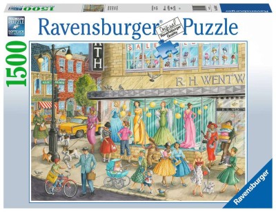 Ravensburger 1500 - Sidewalk Fasion (Wystawa mody)
