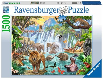 Ravensburger 1500 - Waterfall in the Jungle