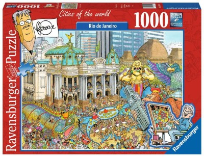 Ravensburger 1000 - Cities of the World - Fleroux - Rio de Janeiro