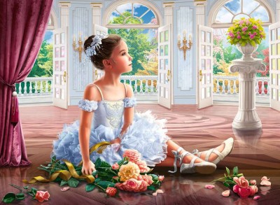 Ravensburger 500 - Ballerina's dream (Mała baletnica)