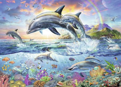 Ravensburger 100 - Coloring Booklet - Colorful Underwater World