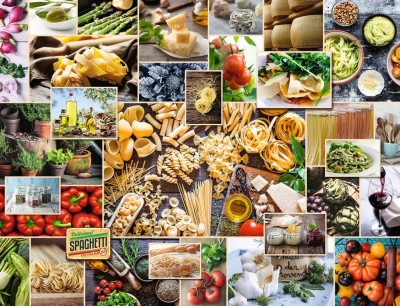 Ravensburger 2000 - Food Collage (Kolaż jedzenia)