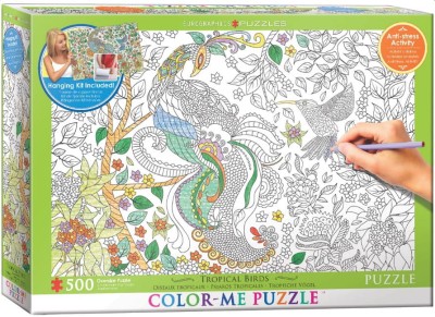 Eurographics 500 XXL - Color Me - Tropical Birds