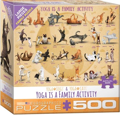 Eurographics 500 XXL - Yoga is A Family Activity