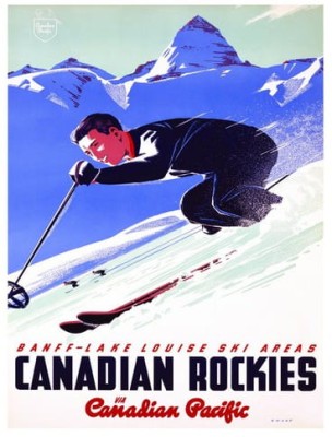 Eurographics 1000 - Canadian Pacific Rail - Tereny narciarskie Lake Louise