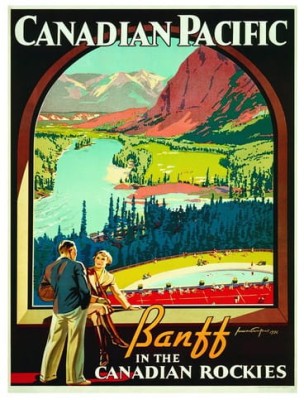 Eurographics 1000 - Canadian Pacific Rail - The Canadian Rockies